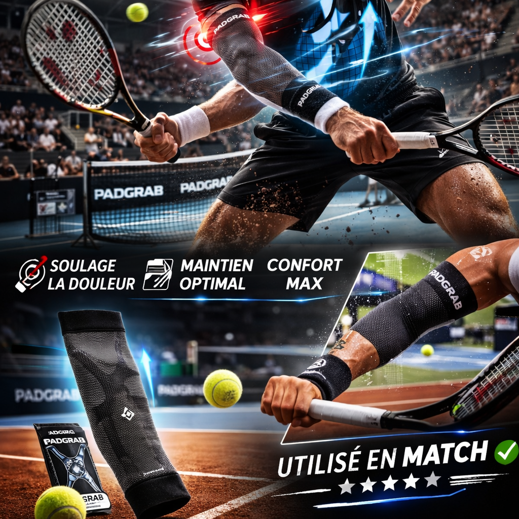 Manchon Coude Padel – Soutien, Confort & Protection
