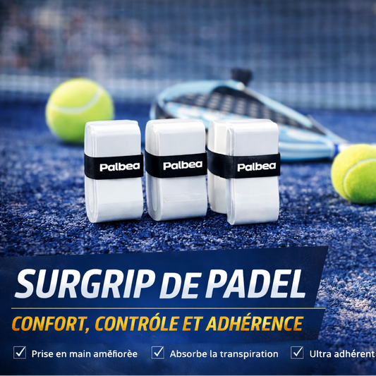 Overgrips de Padel – Confort, Adhérence & Contrôle (Pack x3)