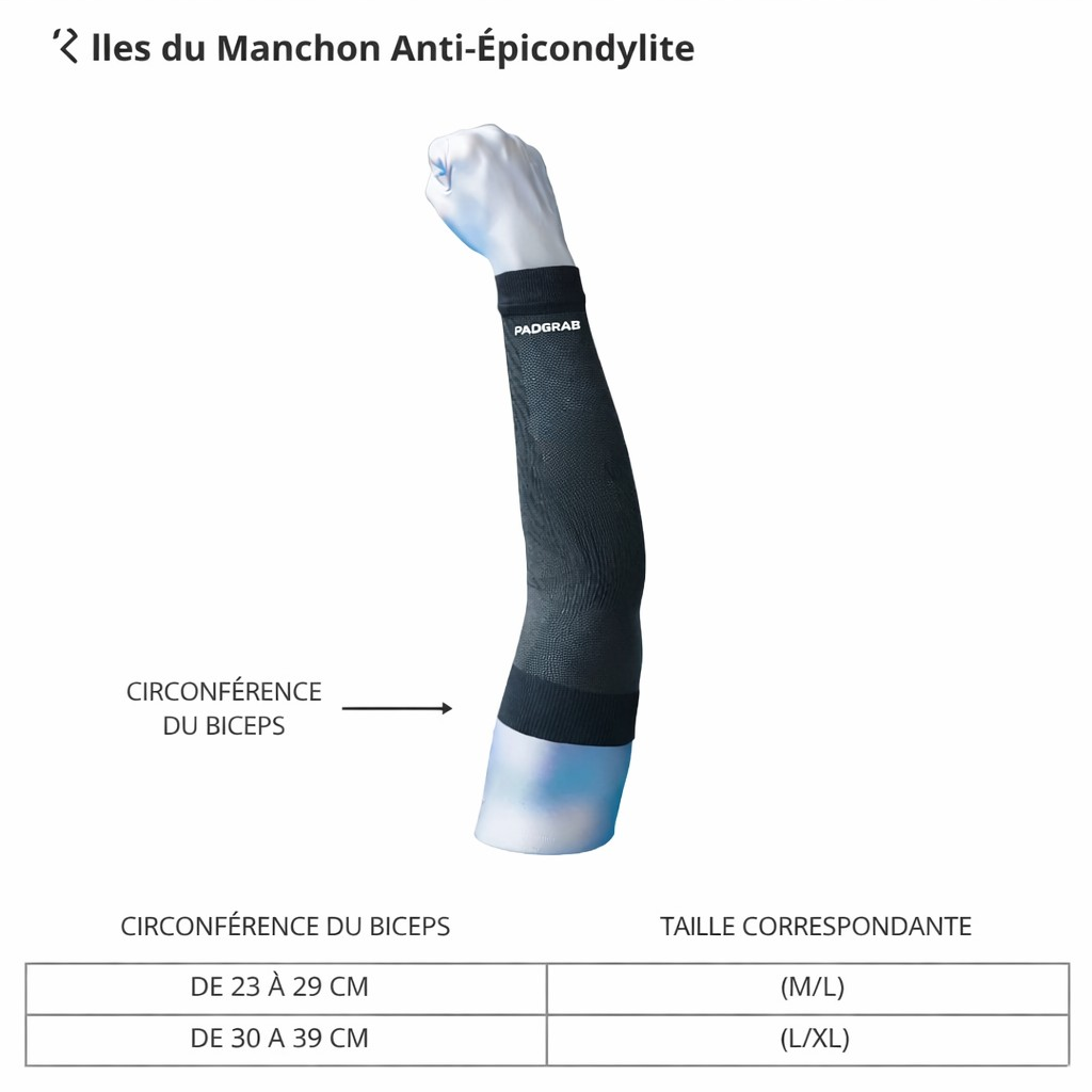Manchon Coude Padel – Soutien, Confort & Protection
