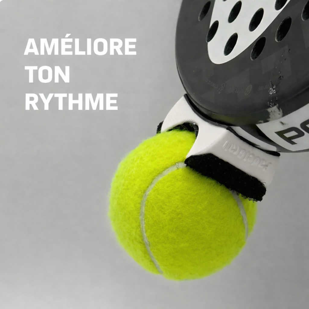 Pad Grab™ – Ramasse-balle pour raquette de padel